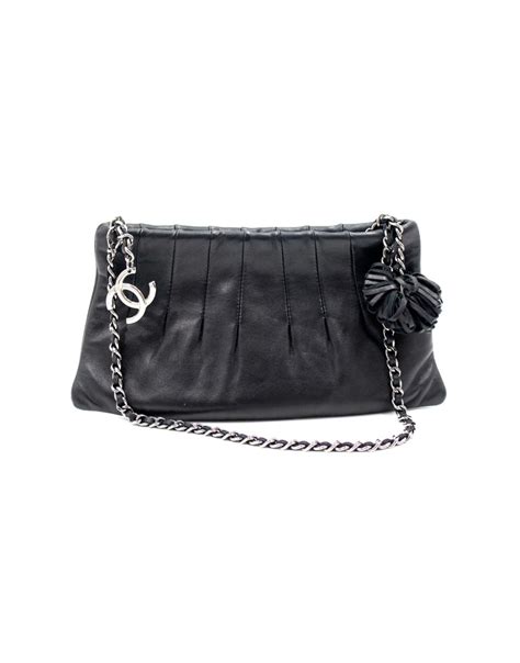 pochette nera chanel|Chanel handbags outlet.